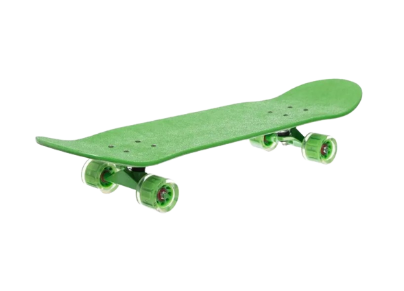 Скейтборд дерев'яний Lukai Зелений 3108 F Green-2 фото