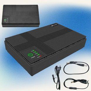 Живлення для роутера 18В 12000 мАг ДЖБ / UPS (8 годин автономної роботи) ups12000mAh18w фото