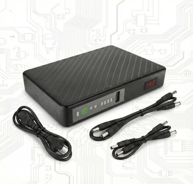 Портативне джерело безперебійного живлення ДБЖ (Mini UPS) 12000 мАг 36 Вт skeups333 фото