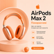 Бездротові навушники з активним шумозаглушенням та Smart Case, помаранчеві air2orange фото 2