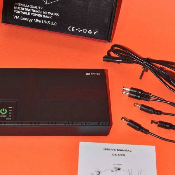 Міні ДБЖ (UPS) 36 Вт 12000 мАг для Роутера (Багатофункціональний) ups12000mAh36w фото