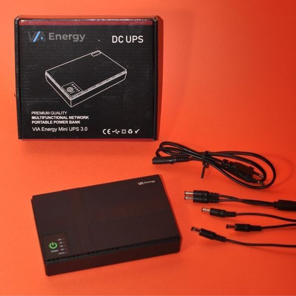 Міні ДБЖ (UPS) 36 Вт 12000 мАг для Роутера (Багатофункціональний) ups12000mAh36w фото