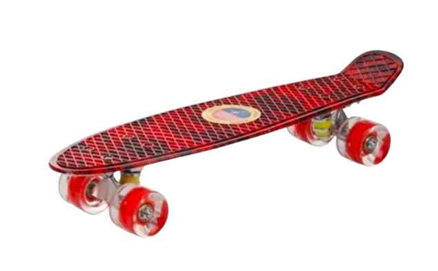 Скейт Пенні борд Best Board PU з підсвічуванням коліс M-1 фото