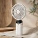 Портативный ручной вентилятор Handy Fan XL-2942 с LED-дисплеем, White 2942-WHT фото 1