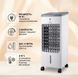 Мобиый воздльнушный охладитель-климатизатор Crownberg CB-7854 (4L, 4-in-1) HOLOD7854 фото 2