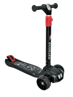 Самокат триколісний Scooter Big Maxi Чорний yTR-901-1-Black-2 фото