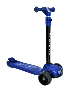 Самокат триколісний Scooter Big Maxi Синій yTR-901-Blue-3 фото
