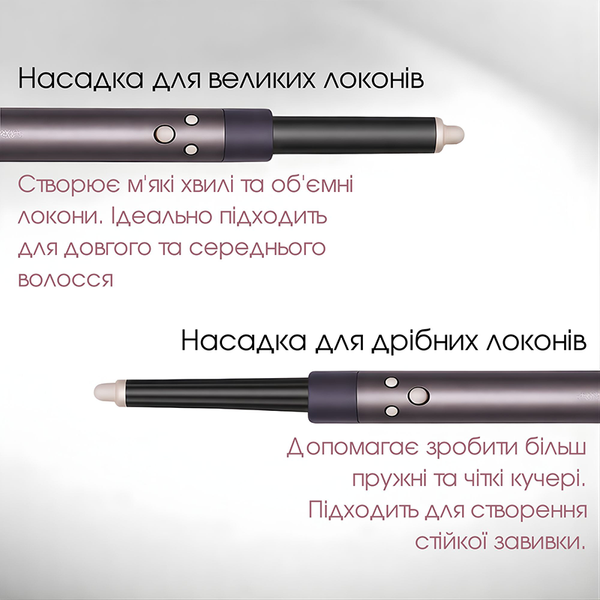 Профессиональный мультистайлер для волос 5 в 1 с насадками и эффектом Коанда (Фиолетовый) MS-51-PR фото