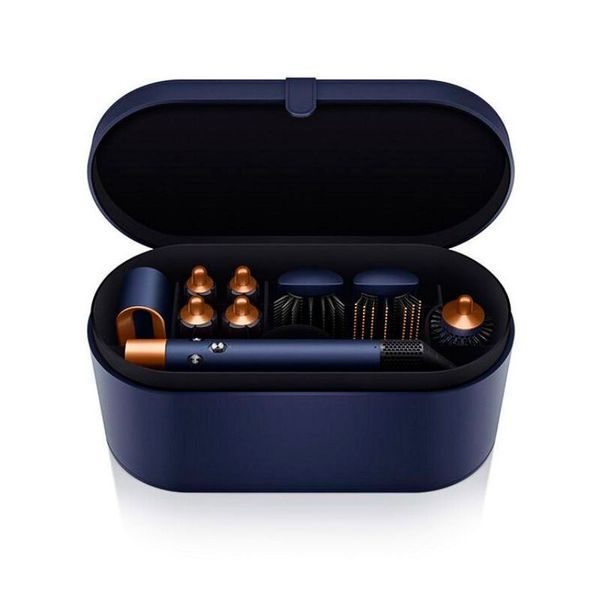 Стайлер Dyson HS01 Airwrap Complete Prussian Blue/Rich Copper &ndash; 8 насадок + подарунок hs01PrussianBlueRichCopper фото