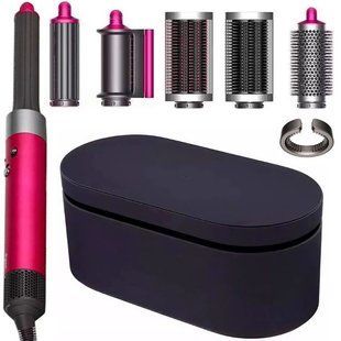 Стайлер Dyson HS05 Airwrap Complete Long Fuchsia/Nickel &ndash; 6 насадок, для довгого волосся hs05FuchsiaNickel фото
