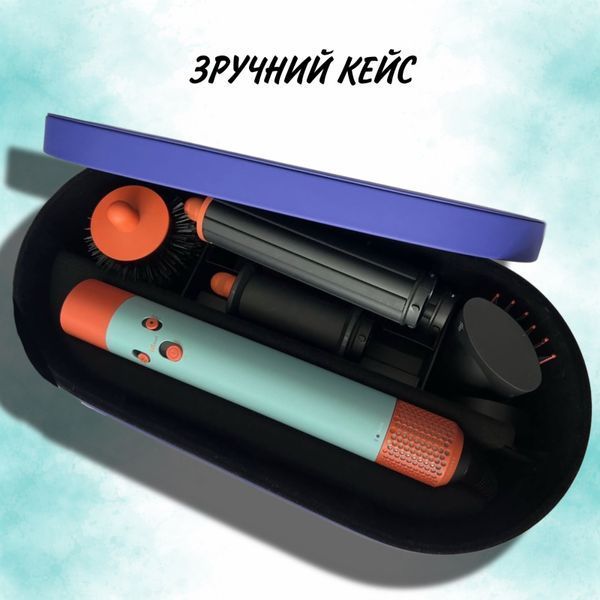 Стайлер для прямого та хвилястого волосся Dyson Airwrap (Ceramic Patina/Topaz) DY-AW-CPT фото