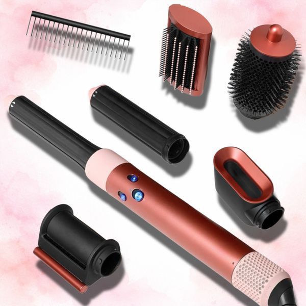 Стайлер для прямого та хвилястого волосся Dyson Airwrap (Strawberry Bronze/Blush Pink) DY-AW-STBP фото