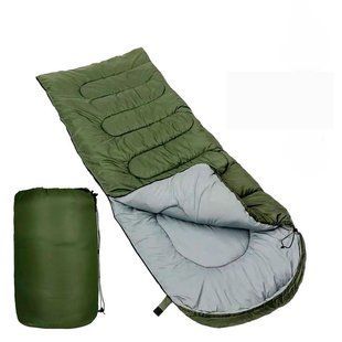 Зимовий спальний мішок з капюшоном Tramp до -25&deg;C, 210x75 см, водовідштовхувальний Тканина Spalnik фото